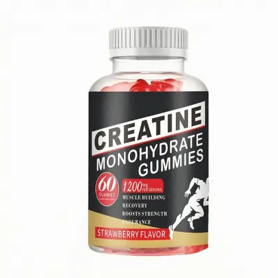 跨境现货一水肌酸软糖Creatine Monohydrate Gummies健身肌酸