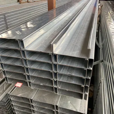 Hot-Dip Galvanized C-Channel Steel 41*41 for Photovoltaic Brackets