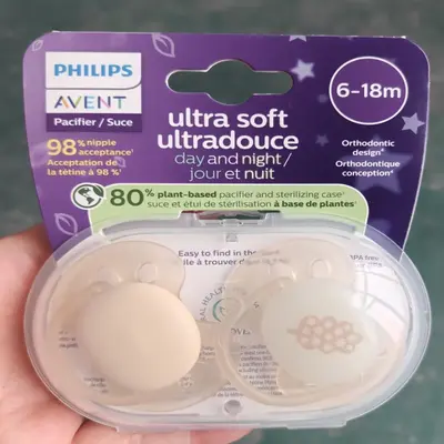 AVENT Emzik 0-6 ve 6-18 ay, makaron model, havalandırmalı