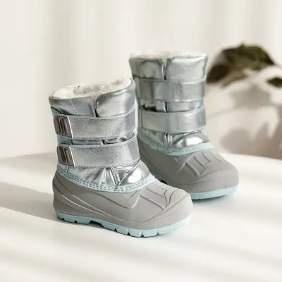 Kinder-Schneestiefel, Samtfutter, wasserdicht, rutschfest - 9