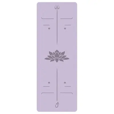 Hindistan cevizi fiber PU yoga matı, profesyonel, şok emici - 9