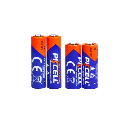 23A 27A 12V Alkaline Button Battery for Remote Controls and Alarms - 6