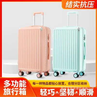Cabin Size Combination Lock Trolley Case, 360° Wheels, Multifunctional - 3