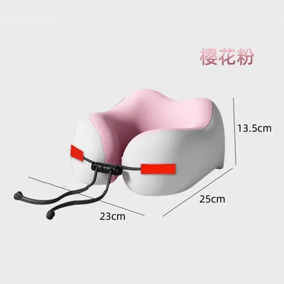 Memory foam U-shaped neck pillow, portable travel, cervical support - 9