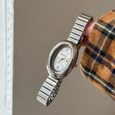 Damenuhr, klassischer Stil, elegante Luxus-Vintage, modisch - 11
