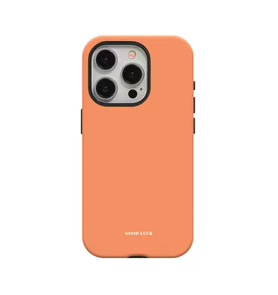 Export Style Minimalist Solid Color Film 2-in-1 Glossy Phone Case Compatible with iPhone 17 Pro/16/11/XS/8