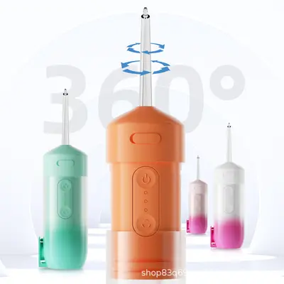 跨境新款便携式家用电动冲牙器 脉冲水牙线牙齿口腔清洁护理冲牙