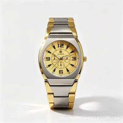Quartz men's and women's wristwatch 2715, alloy - 10