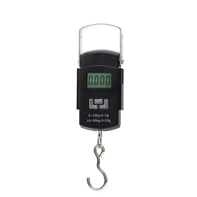 Mini portable electronic hanging scale 50kg