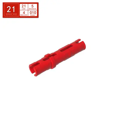 【Auf Lager 50g/1kg】 Reibungsstift mit zwei Enden, Länge 23,7 kompatibel mit LEGO 6558 Lernbausteinen