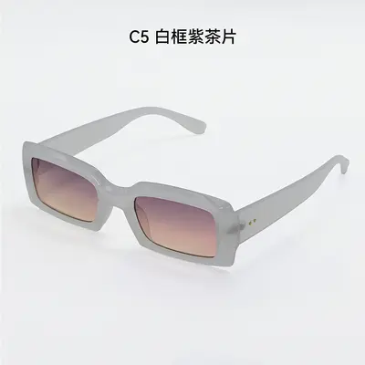 Korean Style Trendy Sunglasses in Tortoiseshell Color - 10