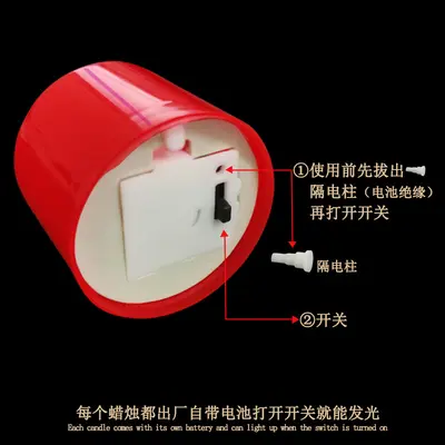 Elektronik Mum Işığı LED Mum Yaratıcı Düğün Doğum Günü Düğün Sahne Dekorasyonu Dumansız Kalıcı Işık Küçük Mum