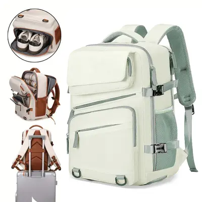 Business Backpack for Men and Women Large Capacity Expandable Laptop Backpack - 9