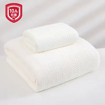 A sınıfı anne ve bebek sınıfı mercan kadife yetişkin banyo havlusu, emici, çabuk kuruyan, genişletilmiş ve kalınlaştırılmış, ev tipi banyo havlusu, %100 pamuk. - 11