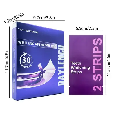 Dry whitening strips V34 purple non-slip protective