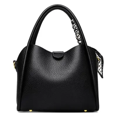 Niche Design Large Capacity Bucket Shoulder Bag with Crossbody Strap - 6