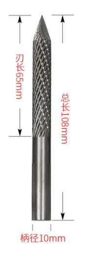 Tungsten Steel Mushroom Head Drill Bit for Pneumatic Tire Repair - 11