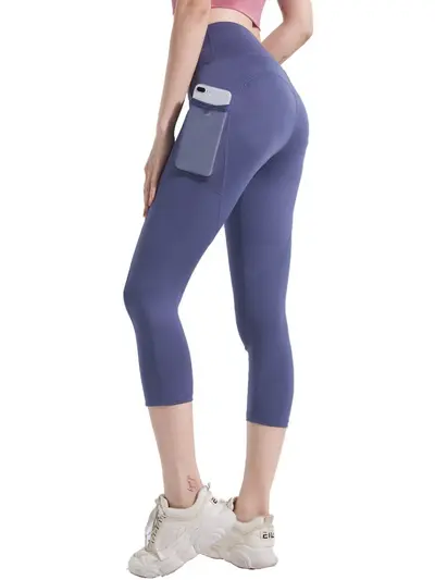 Yüksek Belli Kalça Kaldırıcı Yoga Pantolonu, Yüksek Esneklikli Fitness Taytı