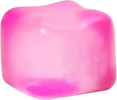 8CM Simulated Ice Cube Stress Toy, TPR Soft Rubber Slow Rebound - 9