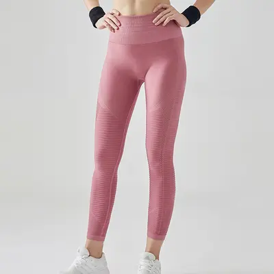 Kadınlar için yeni yoga pantolonları, yazlık, dar kesim, kalça kaldırma, esnek, zayıflama, çabuk kuruyan, koşu, fitness, yüksek belli, taban katmanlı spor pantolonları. - 3