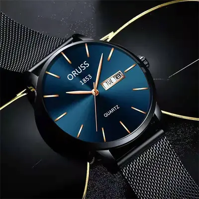 TikTok populäre einfache und elegante Herrenuhr modisch wasserdicht original direkte Lieferung Stahlband Uhr - 9