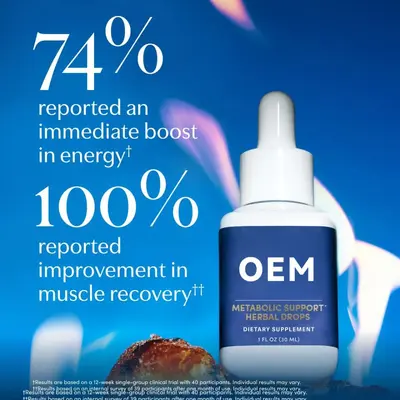 Metabolic Support Herbal Drops, OEM - 3
