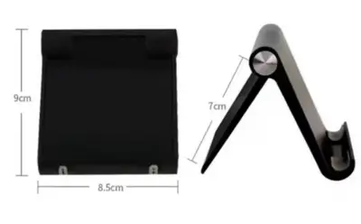 Tamamen metal dönen cep telefonu tutucusu, üst düzey mekanik masaüstü tablet, evrensel metal tutucu, drama izleme tembel canlı yayın standı - 8