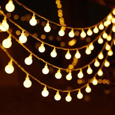 LED küçük renkli ışık dize durak yıldız ışığı kamp tarzı atmosfer ışık dize Noel açık hava festivali dekoratif ışık yanıp sönen ışık pil