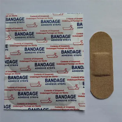 Breathable Elastic Fabric Wound Plasters in Multiple Sizes - 12
