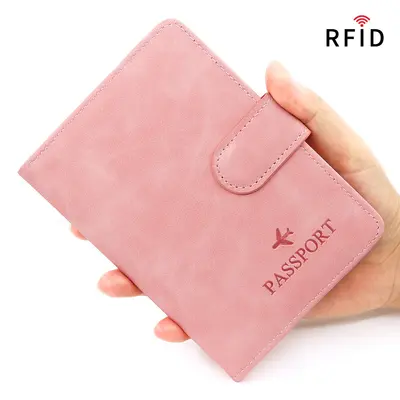RFID pasaport çantası belge ve bilet tutuşu