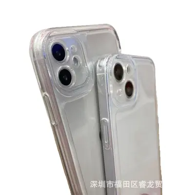 Şeffaf Apple 15/16 düşmeye dayanıklı 14 cep telefonu kılıfı iphone13pro cep telefonu kılıfı PM yumuşak kabuk 11 toptan 13