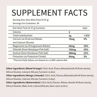 外贸热销electrolyte powder电解质粉运动健身补充跨境源头工厂