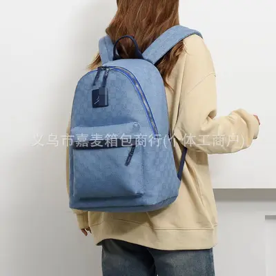 Large-Capacity Unisex Student Backpack for Travel and Outdoor Use - 10