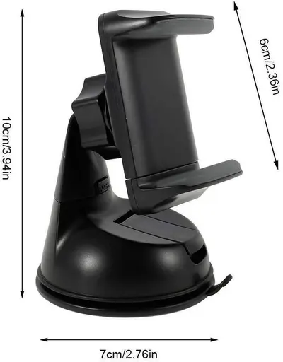 Grenzüberschreitender Fahrzeug-Handyhalter mit Saugnapf, LCD-Display-Ständer, magnetische Armaturenbrett-Navigations-Handyhalterung - 8