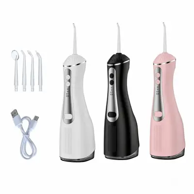 Electric Water Flosser, Handheld, High-Capacity, Tartar Remover for Home Use - 6