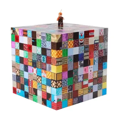 Manyetik Blok Dünyası Manyetik Yapı Blokları Çocuk Eğitici DIY - 6