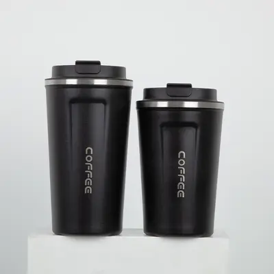 304 paslanmaz çelik vakumlu termos kahve kupası 350 ml - 9