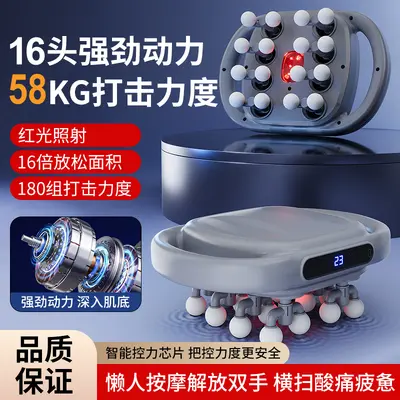 Electric Massage Gun, Fully Automatic, Compact Mini Design, Powerful Muscle Relaxer - 2