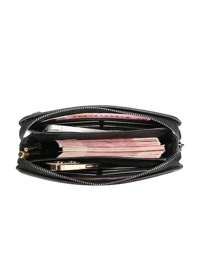 Herren-Handtasche mit Fingerabdruckschloss, großes Fassungsvermögen, diebstahlsicher - 4