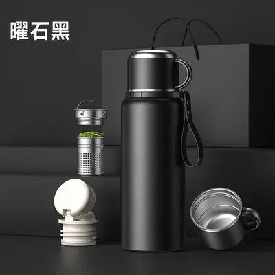 316 Stainless Steel Insulated Cup, Large Capacity with Infuser - 7