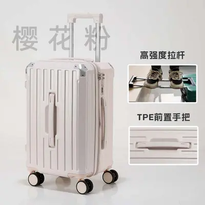 Girls' Large Capacity Trolley Suitcase with Combination Lock - 10
