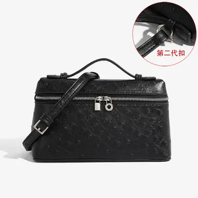 LP19 Umhängetasche Schultertasche aus PU-Leder Mini Fashion Damenhandtasche 2025 neu Gigi gleicher Stil Handtasche Box Bag Crossbody kleine Tasche - 12