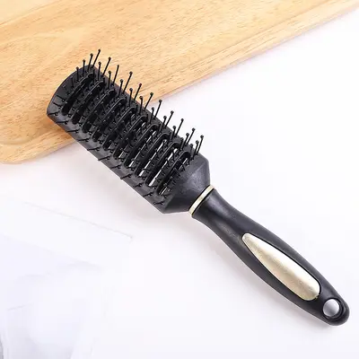 Erkekler ve kadınlar için toptan ev kıvırma tarağı, hava yastığı masaj tarağı, kaburga tarağı, içe doğru şekillendirici kuaförlük silindir rulo tarağı. - 13
