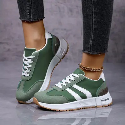 Women's Plus Size Chunky Dad Shoes, Thick Sole Casual Sneakers