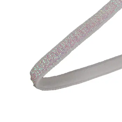 Renkli elastik düz bant, 1.0-2.0 cm, yedi renk