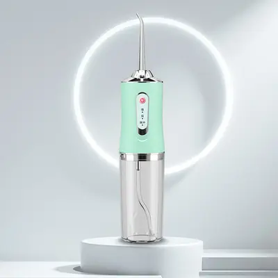 Tragbarer elektrischer Wasserflosser mit Pulsfunktion, Zahnsteinentferner für den Haushalt - 12
