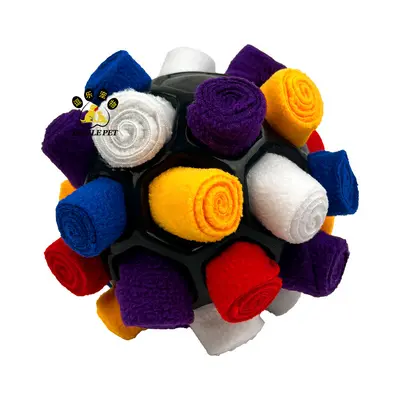Pet Sniffing Toy Ball, Multifunctional Eco-Friendly Rubber Ball, Bite-Resistant