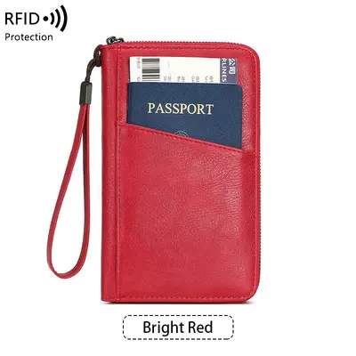 RFID passport wallet, large capacity - 13