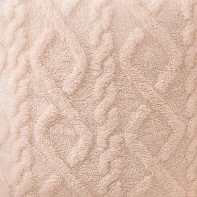Ins-Stil Plüschkissenbezug mit Jacquard-Geometriemuster Sofakissenbezug/Sofa Wohnzimmer Rückenlehne Kissenbezug Kopfkissen quadratischer Kissenbezug