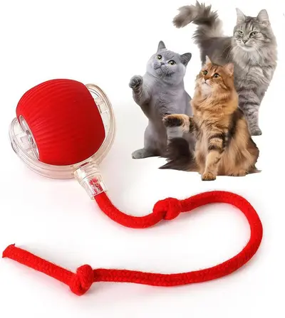 Cross-border Cat Toy Automatic Teaser Ball Smart Cat Self-entertaining Toy Pet Supplies Cat Toy Pet Toy - 7